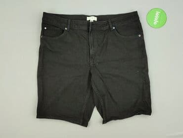 czarne krótkie spodenki jeansowe: H&M, Szorty damskie, rozmiar XL — 2