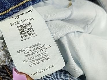 bluzki denim: Daysie, Jeansy damskie, rozmiar L — 5