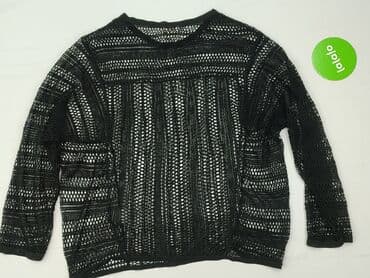sweter z dekoltem v h m: H&M, Sweter damski, S — 3