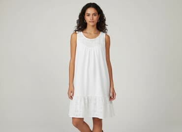 smyk białe sukienki: Sukienka damska, rozmiar L — 6