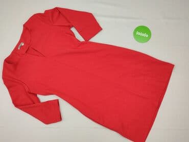 czerwona dopasowana sukienki: Vela, Sukienka damska, rozmiar M — 3