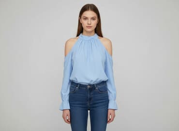 bluzki z odkrytymi ramionami mohito: Bluzka damska, rozmiar M — 6