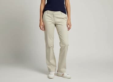 masywne buty: MAX, Spodnie materiałowe damskie, rozmiar S — 9