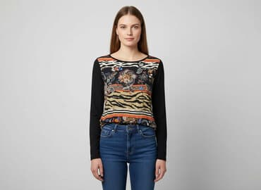 bluzki panterka allegro: Women's blouse, size S — 1