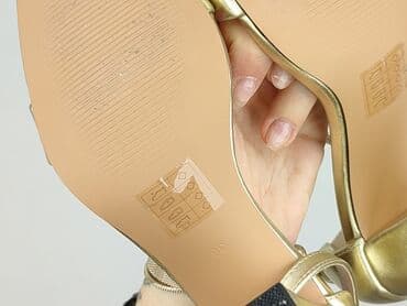 jakie buty do srebrnej sukienki: Sandals for women, 36 — 4