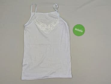 obcisła bluzka na ramiączkach: T-shirt damski, rozmiar S — 2