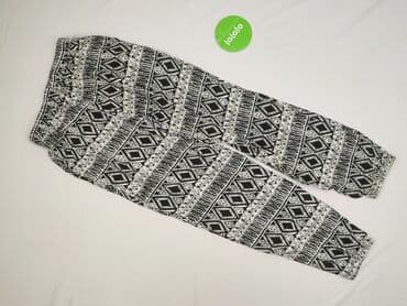 buggy spodnie: Material trousers for women, size S — 4