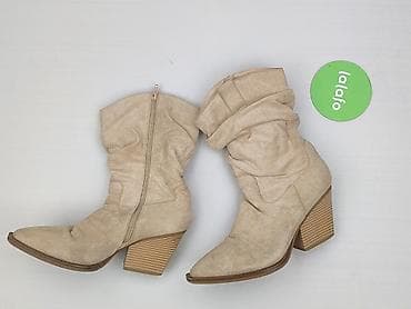 bravo moda botki: Kozaki damskie, rozmiar 39 — 5
