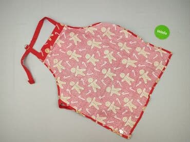 hello kitty piżamy: Fartuch kuchenny w kolorze czerwonym, ozdobiony wzorem w piernikowe — 3