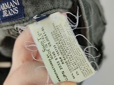 armani jeans: Spodnie damskie Armani Jeans (AJ) - Model: klasyczne 5‑kieszeniowe - — 5