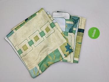 statuetki dla studentów: Komplet zasłon/zasłonek – 2 sztuki - Wzór: geometryczno‑kwiatowy — 2