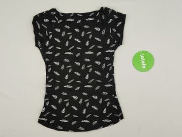 sinsay czarna koszulka: Sinsay, T-shirt damski, rozmiar S — 4