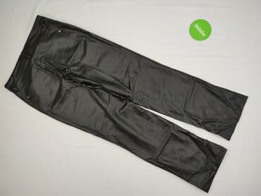 legginsy woskowane push up: Zara, Spodnie materiałowe damskie, M — 3