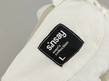 sinsay koszulka w paski: Sinsay, Polo shirt for men, size L — 4