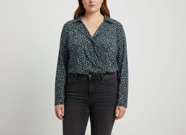 Shein Curve, Women's blouse, size 4XL at lalafo.pl Shein Curve, Women's blouse, size 4XL