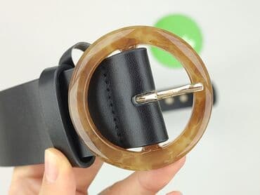 czarna czapka sinsay: Pasek, Damskie, stan - Idealny — 4