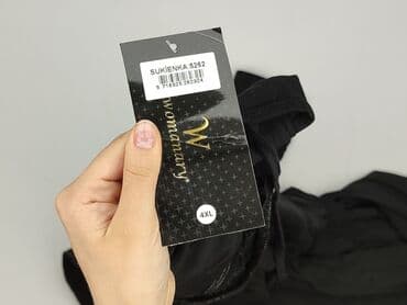 duże rozmiary ekskluzywne sukienki plus size: Sukienka damska, rozmiar 4XL — 5