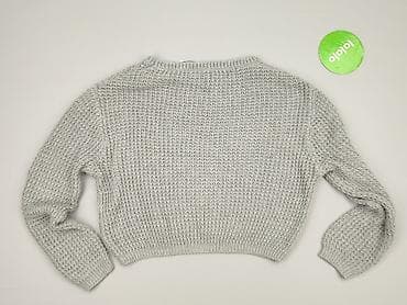 bluza pull and bear szara: PULL&BEAR, Sweter damski, rozmiar M — 3