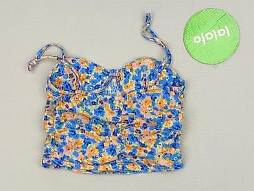 bluzki z haftem riszelie: PULL&BEAR, Top damski, rozmiar XS — 3