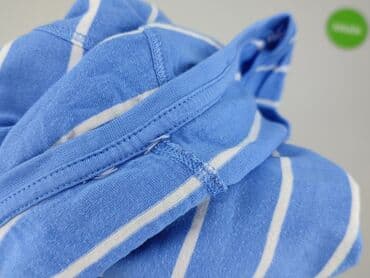 koszulka z długim rękawem w paski: Bluzka damska, rozmiar L — 4