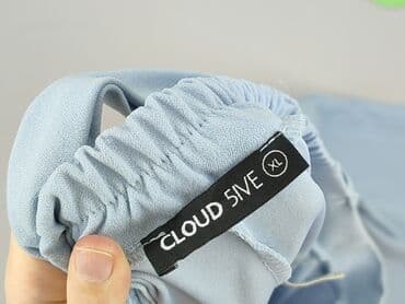 spodnie materiałowe tommy hilfiger: Cloud 5ive, Spodnie materiałowe damskie, rozmiar XL — 4