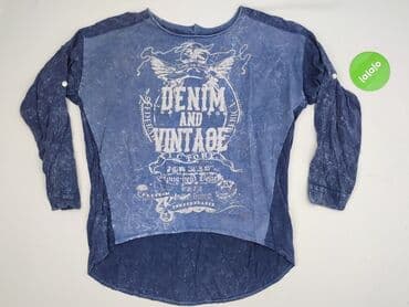 bluzki jeansowe: Denim, Bluzka damska, rozmiar 4XL — 2