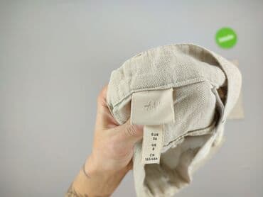 jasne buty: H&M, Spodnie materiałowe damskie, rozmiar S — 4