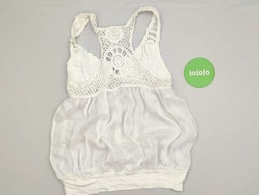 bluzka na lato na szydełku: T-shirt damski, rozmiar S — 3