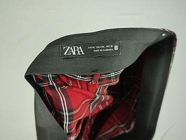 biodrowki spodnie: Zara, Spodnie materiałowe damskie, rozmiar XL — 4