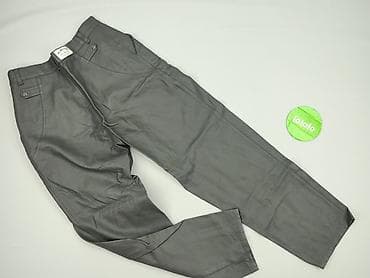 lata 80 jeans: Spodnie materiałowe damskie, rozmiar S — 3