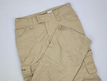 Męskie spodnie cargo Maribo - Kolor: beżowy/khaki - Fason: cargo