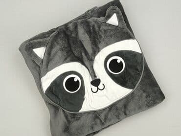 Koc 120 x 150, kolor - Szary, stan - Bardzo dobry