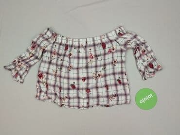 bershka bluzki w kwiaty: Bershka, Bluzka damska, rozmiar S — 2