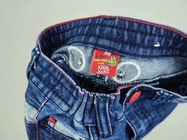 świąteczne spodnie hello kitty: Spodnie jeansowe, Kiki & Koko, 2-3 lat, 98, stan - Idealny — 4