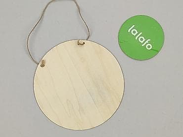 Artykuły papiernicze: Okrągła zawieszka dekoracyjna „WELCOME” z margaretkami - Materiał — 3