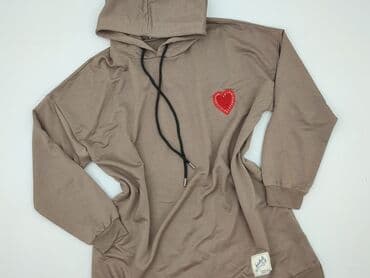 sweter lidl: Bluza z kapturem damska, L — 1