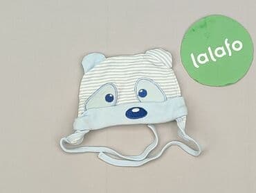 ubranka dla niemowląt c a: Cap, 3-6 months, condition - Good — 2