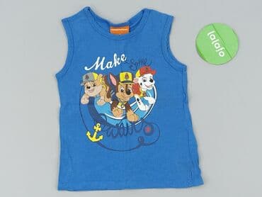 obcisłe koszulki: A-shirt, Nickelodeon, 4-5 years, 104-110 cm, condition - Very good — 2