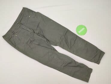 legginsy khaki damskie: Spodnie materiałowe damskie, rozmiar S — 2