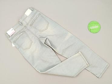 Koszulki: Spodnie jeansowe, Sinsay, 9 lat, 128/134, stan - Idealny — 3