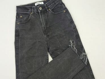 PULL&BEAR, Jeansy damskie, 2XS