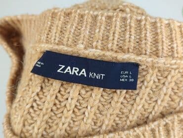 sweter z odkrytymi ramionami zara: Zara, Sweter damski, rozmiar L — 4
