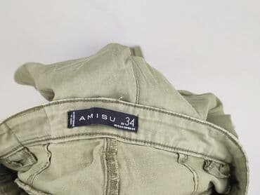 spodnie czarne cargo bershka: Amisu, Spodnie cargo damskie, rozmiar XS — 4