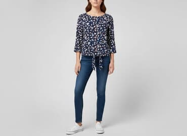 bershka bluzki w kwiaty: Bershka, Bluzka damska, rozmiar M — 7