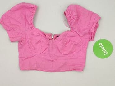 cropp bluzki z krótkim rękawem: Sinsay, Top damski, rozmiar 2XS — 2