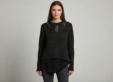 c a kurtki zimowe damskie: Sweter damski, rozmiar M — 5