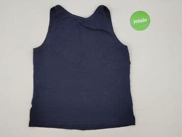 granatowa bluzka na ramiączkach: Top damski, rozmiar 2XL — 3