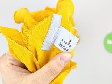 żółte bluzki z krótkim rękawem: Bluzka damska, rozmiar L — 5