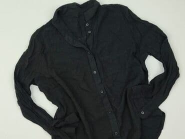 bluzka z dlugim rekawem czarna: Koszula damska, rozmiar L — 1
