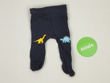rajstopy czarne z wzorem: Tights for babies, 3-6 months, 62-68 cm, So cute, condition - Very good — 2